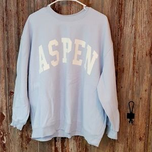 Light blue sweatshirt